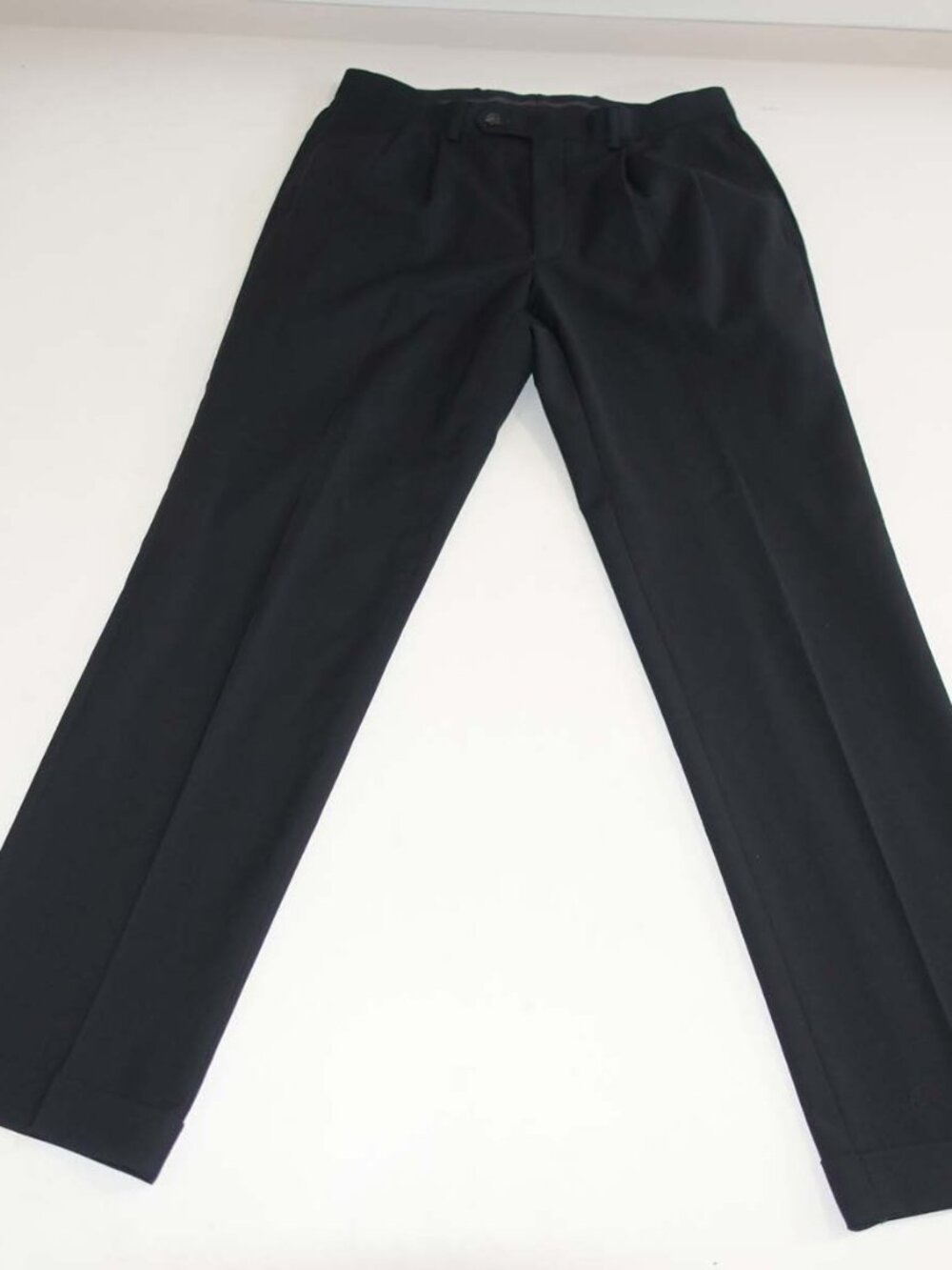 Lauren Ralph Lauren Men's High Performance Wool Dress Pants 32 x 32 Black Slacks